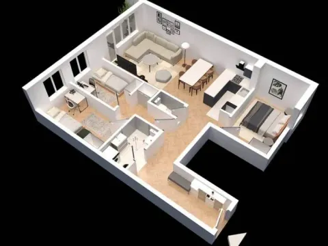 Prodaja, trosoban stan, 78m², Pančevo, Srbija - image 15