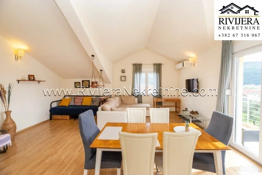 Prodaja, dvosoban stan, 82m², Đenovići, Herceg Novi