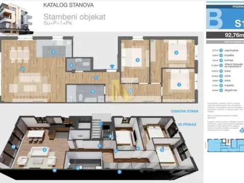 Stan in Sremska Kamenica