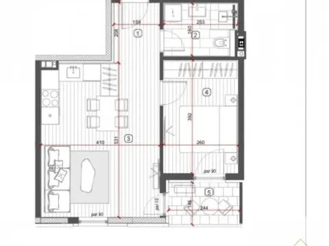 Prodaja, dvosoban stan, 43m², Nova Pazova, Stara Pazova - image 8