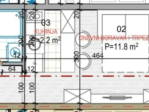 Prodaja, jednosoban stan, 24m², Zabjelo, Podgorica - image 2