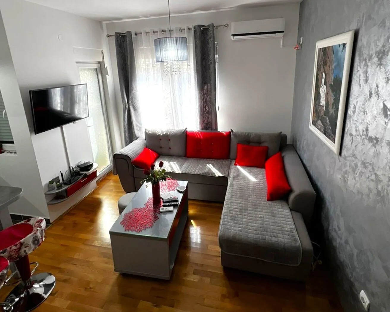 Rent, apartment, 33m², Zabjelo, Podgorica
