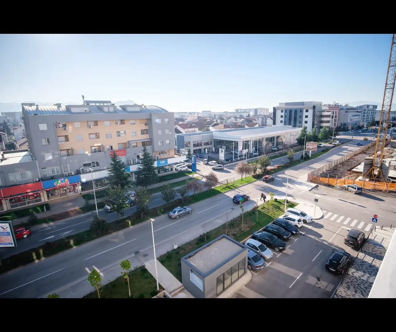 Rent, one bedroom apartment, 45m², Stari Aerodrom, Podgorica