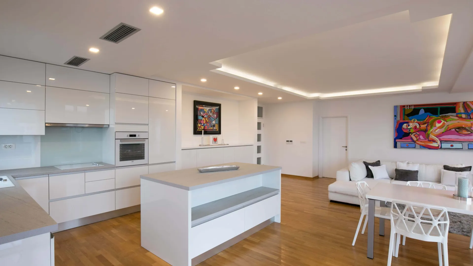 Rent, three bedroom apartment, 123m², Preko Morače, Podgorica