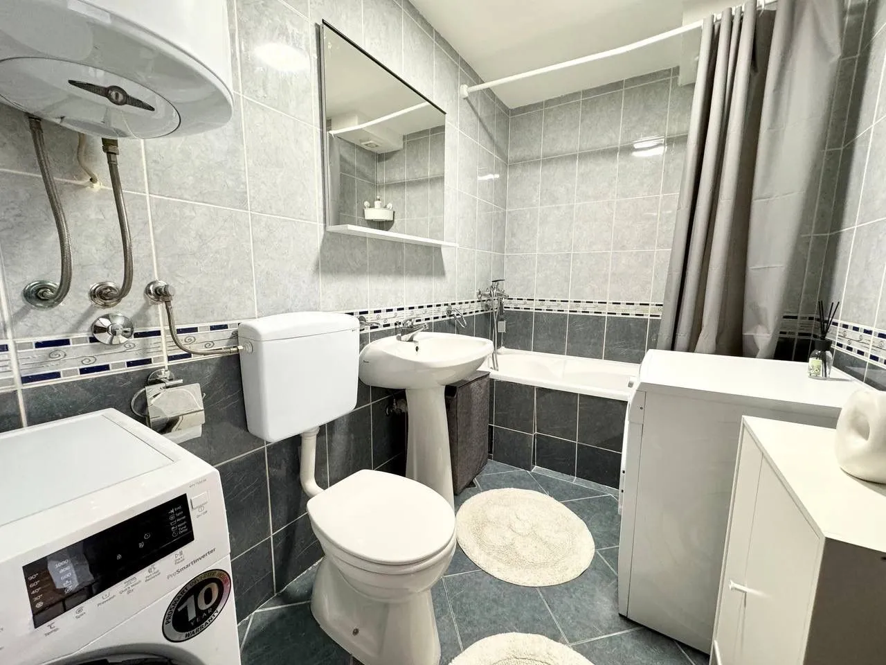 Rent, one bedroom apartment, 47m², Vezirov Most, Podgorica