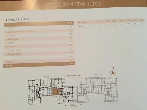 Prodaja, trosoban stan, 76m², Novi Beograd Blok 25, Novi Beograd Sve Podlokacije - image 8