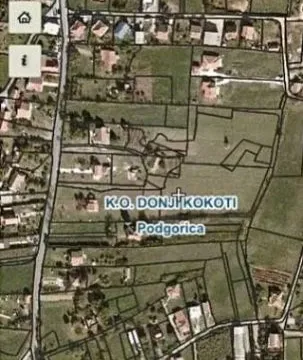Prodaja, plac, 1000m², Donji Kokoti, Podgorica - image 2