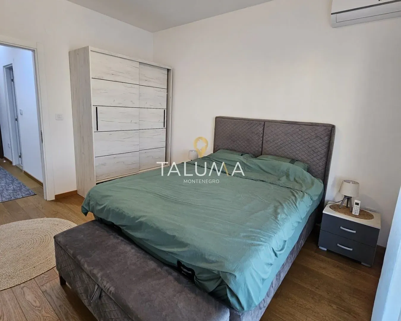 Rent, one bedroom apartment, 59m², Stara Varoš, Podgorica