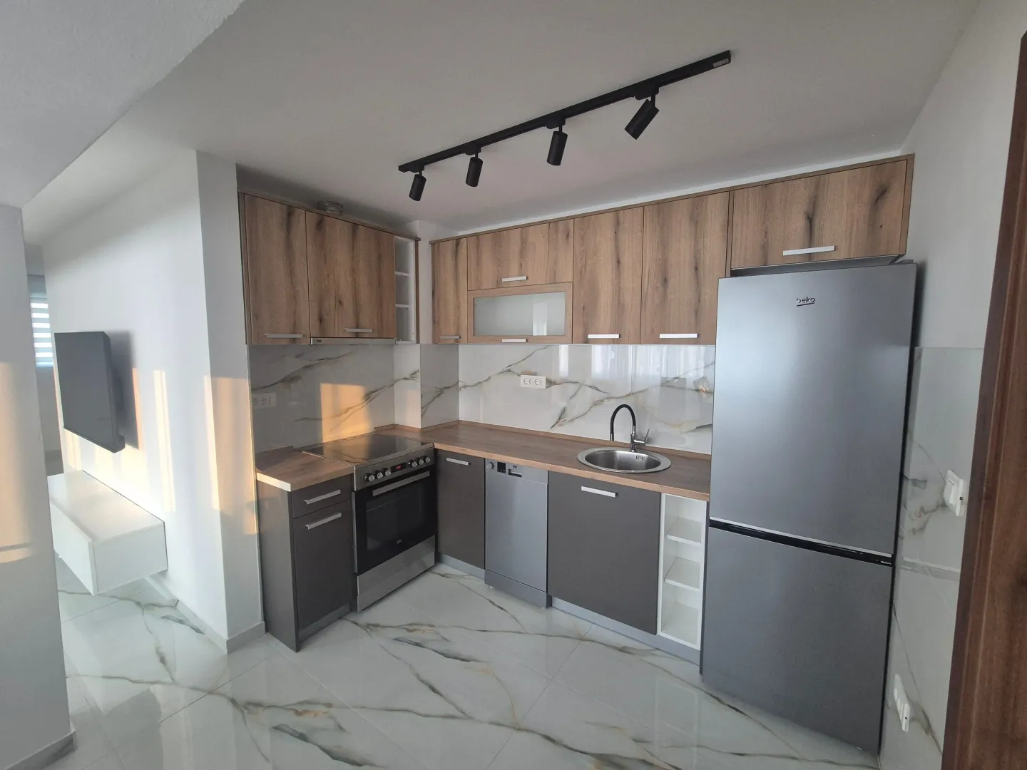 Rent, one bedroom apartment, 59m², Dalmatinska ulica, Podgorica