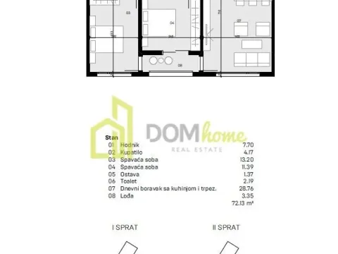 Prodaja, dvosoban stan, 72m², Donja Gorica, Podgorica - image 8