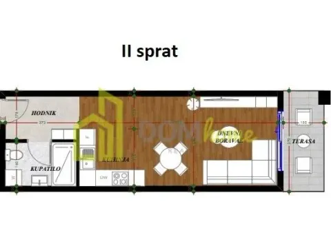 Sale, studio apartment, 36m², Gorica C, Podgorica - image 6