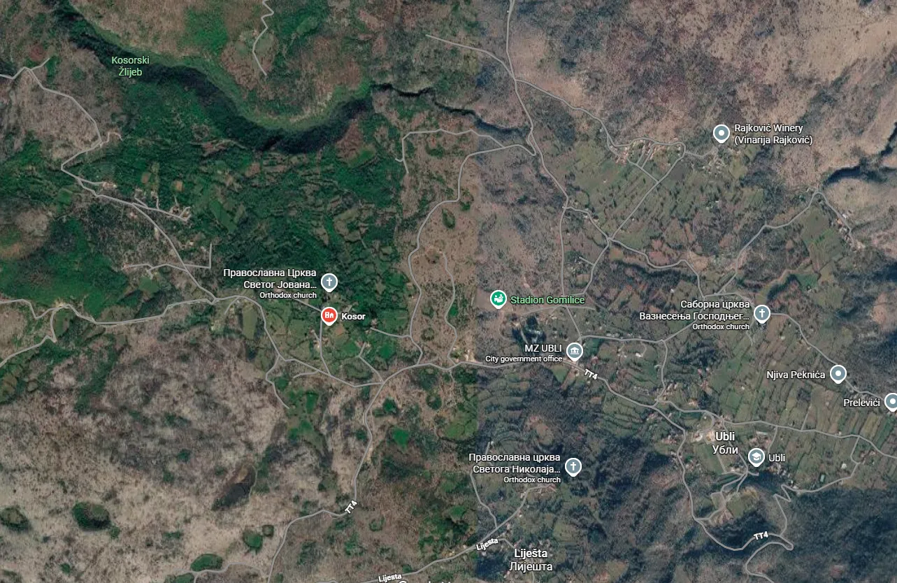Prodaja, plac, 3138m², Kuči, Podgorica