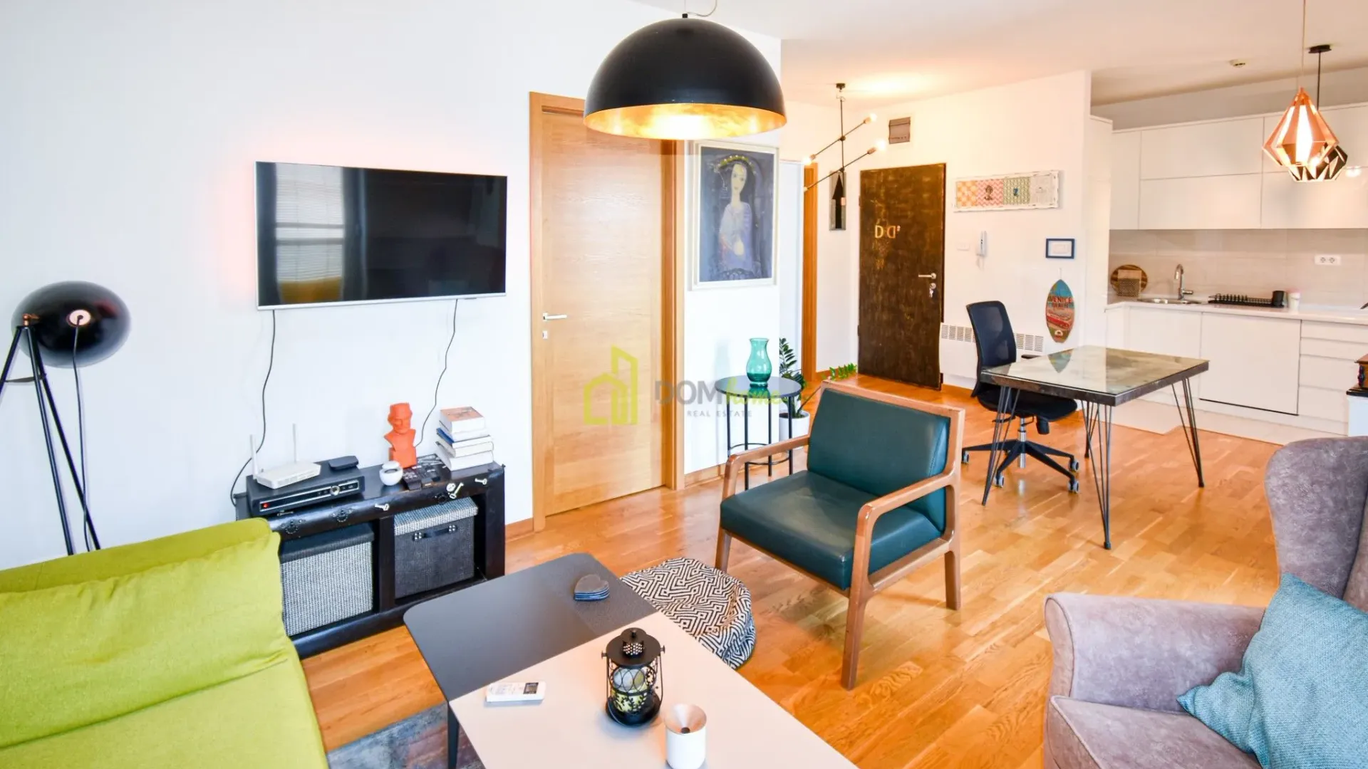 Rent, one bedroom apartment, 50m², City Kvart, Podgorica