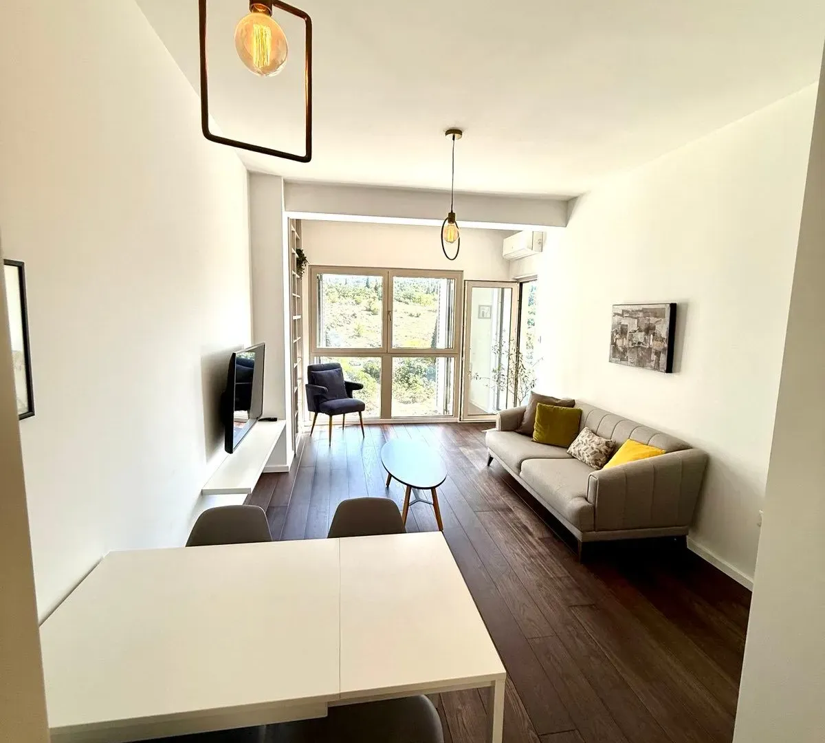 Rent, one bedroom apartment, 48m², Vezirov Most, Podgorica