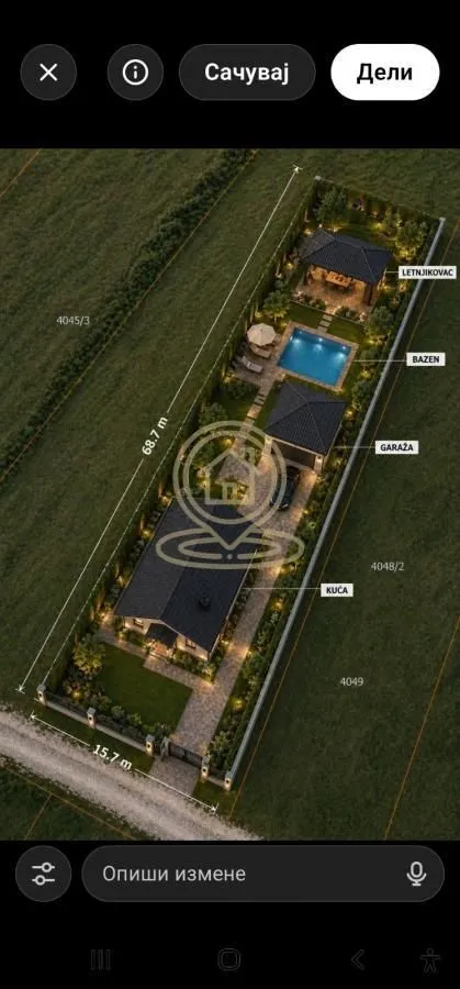 Prodaja, plac, 1000m², Petrovac, Kragujevac