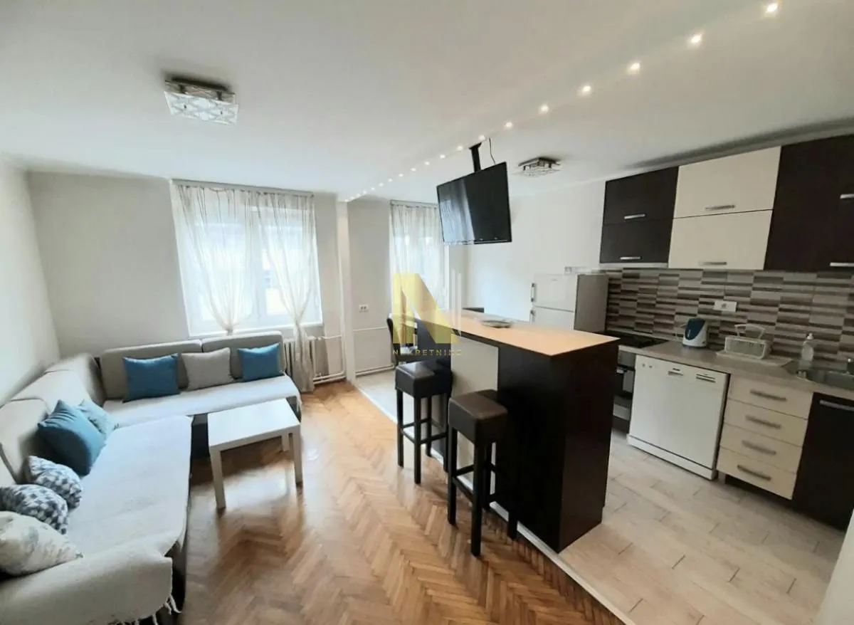 Izdavanje, dvosoban stan, 43m², Centar, Novi Sad