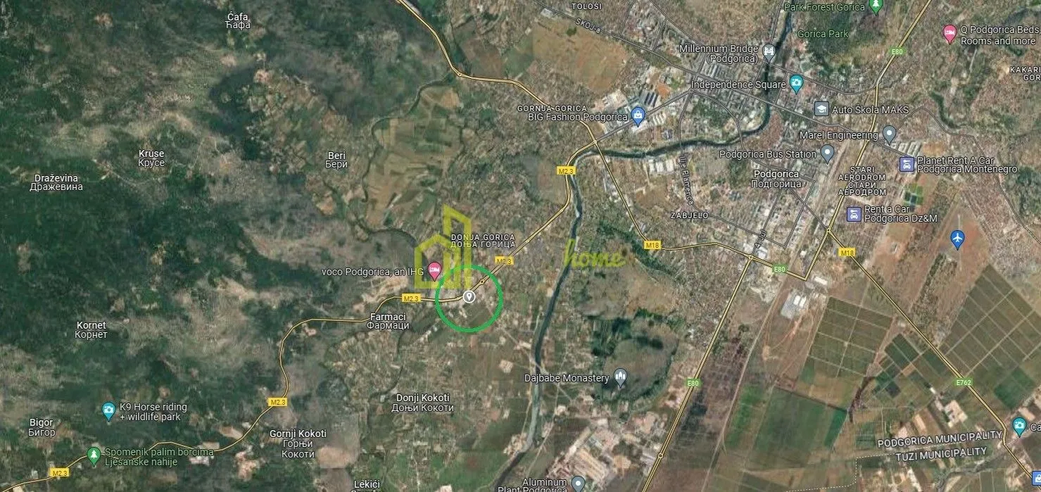 Prodaja, plac, 3000m², Donja Gorica, Podgorica