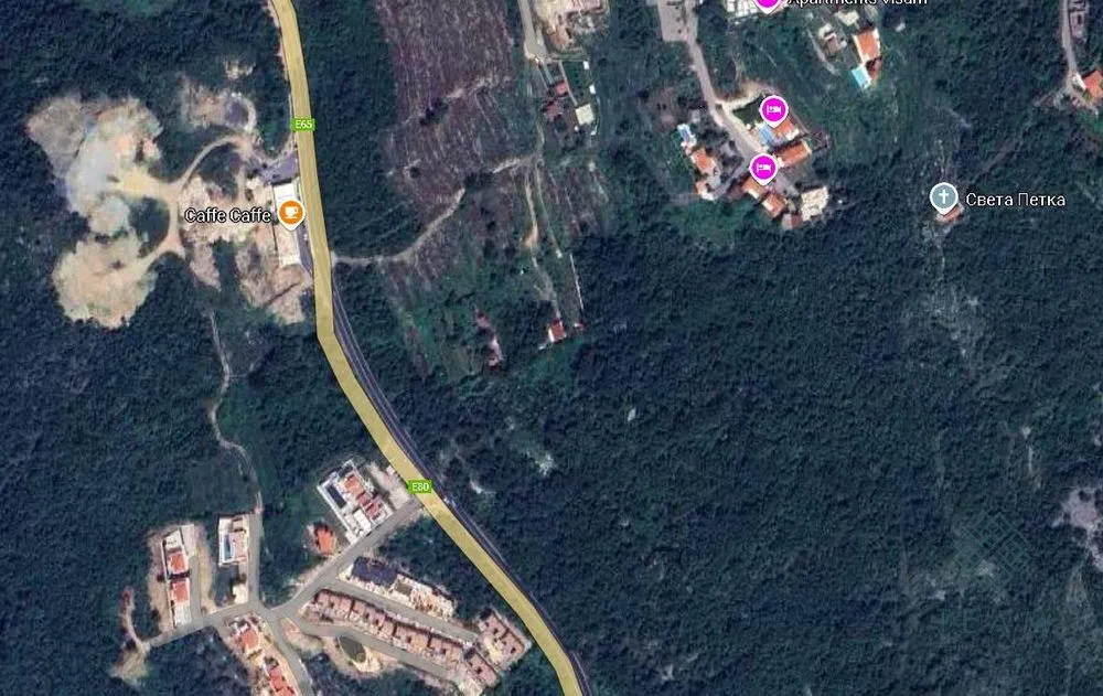 Prodaja, plac, 460m², Blizikuće, Budva
