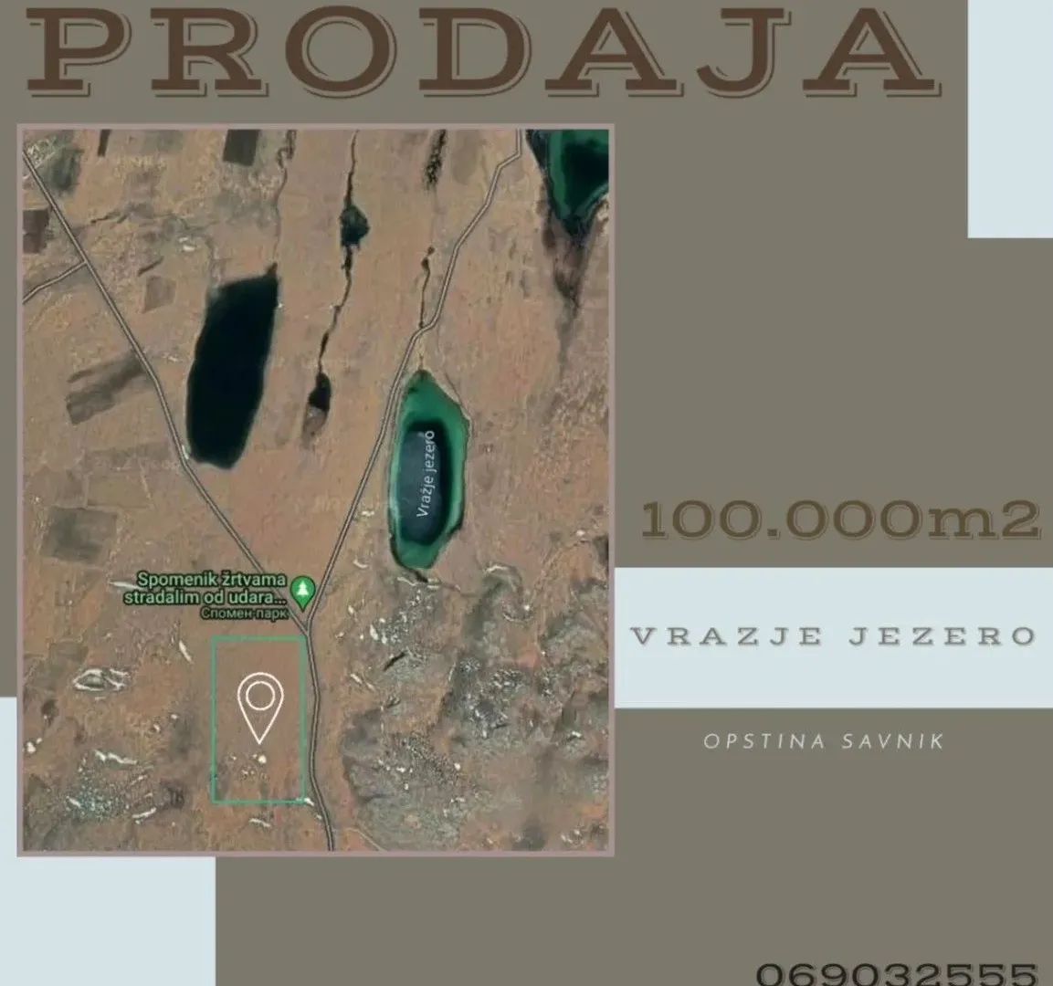 Prodaja, plac, 100000m², Žabljak, Crna Gora