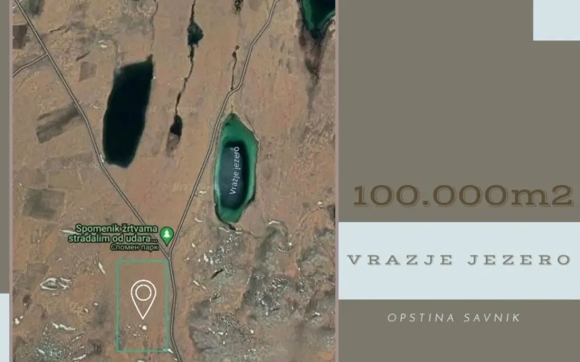 Sale, land lot, 100000m², Žabljak, Crna Gora