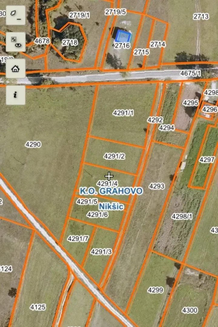 Prodaja, plac, 785m², Grahovo, Nikšić