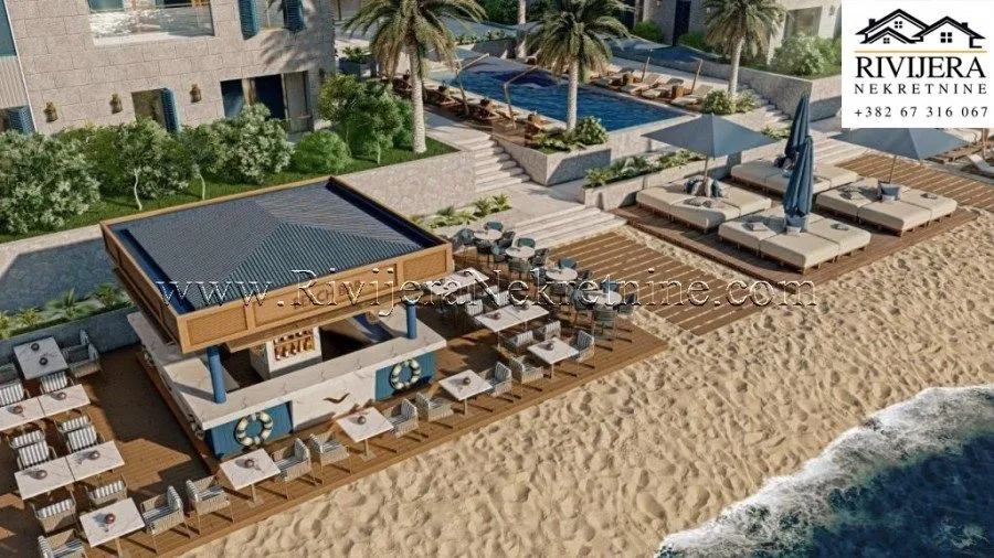 Prodaja, jednosoban stan, 53m², Risan, Kotor