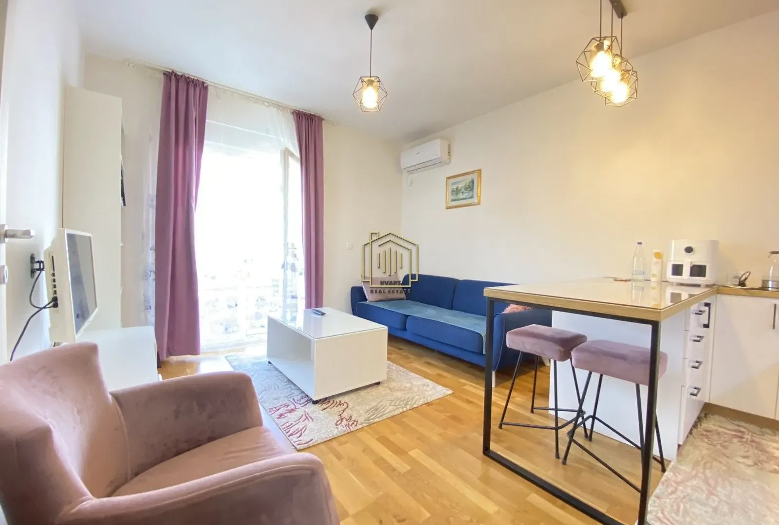 Rent, one bedroom apartment, 36m², Stari Aerodrom, Podgorica