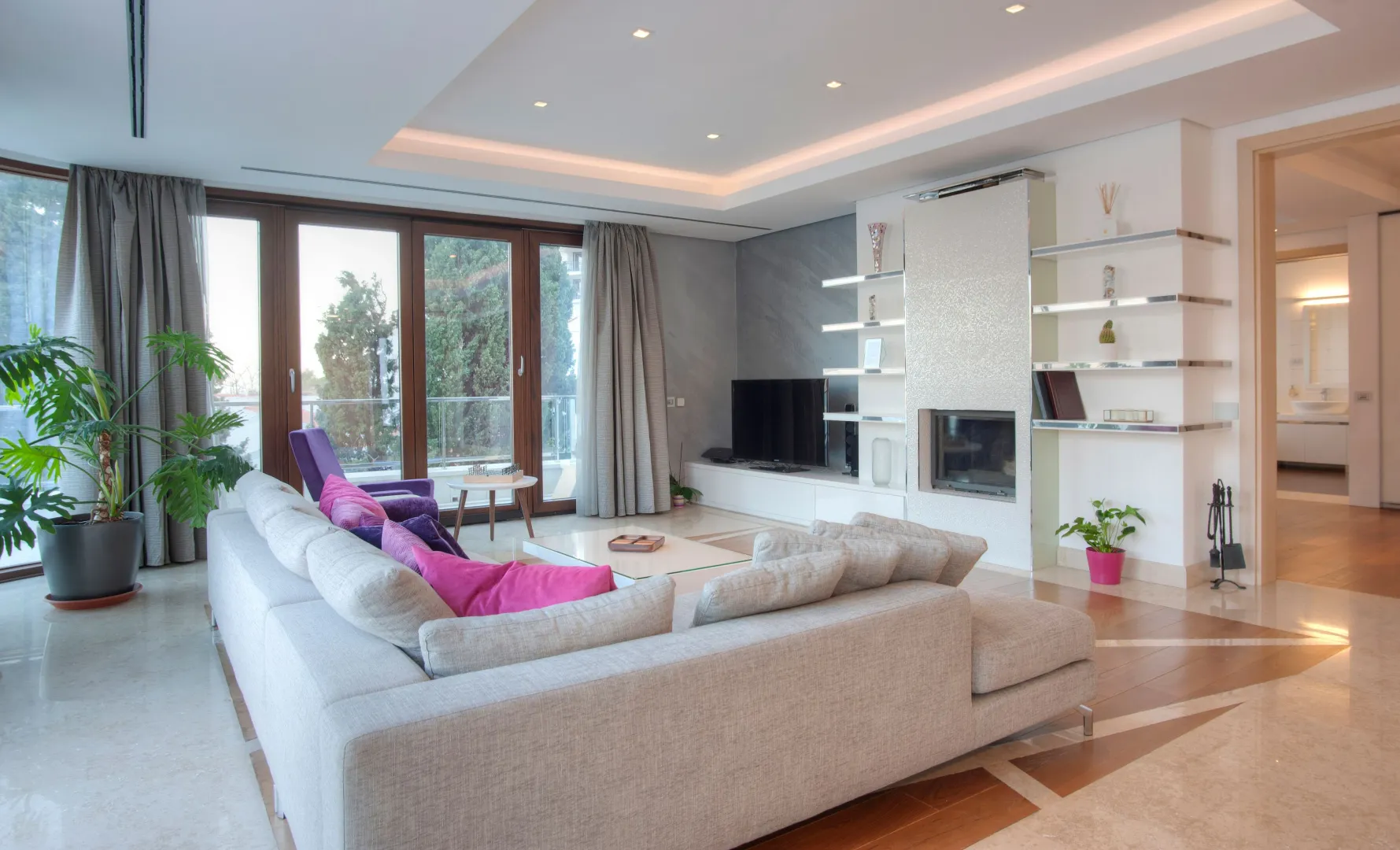 Rent, two bedroom apartment, 160m², Gospoština, Budva
