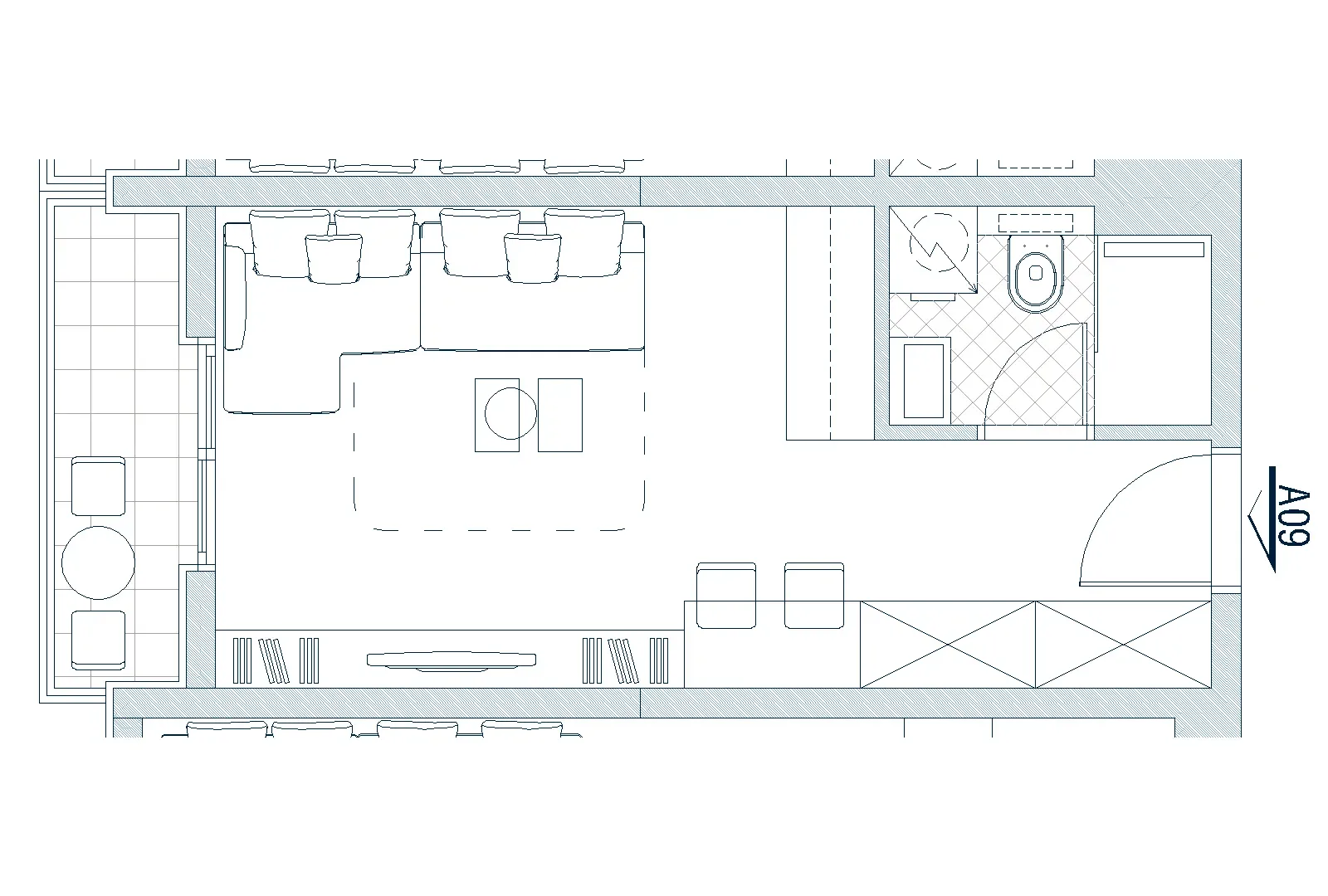 Sale, apartment, 25m², Budva, Crna Gora