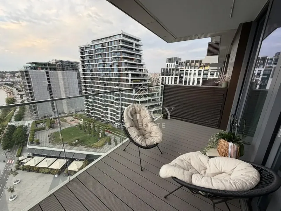 Rent, three bedroom apartment, 92m², Savski Venac, Beograd