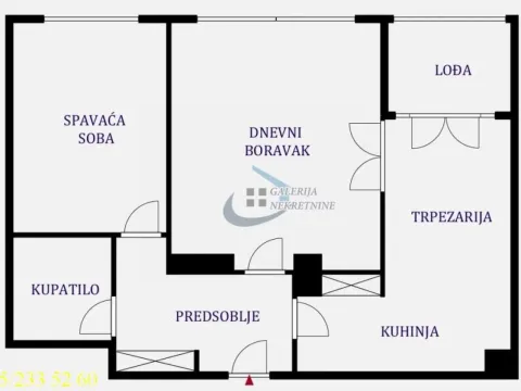 Sale, two bedroom apartment, 56m², Mirijevo Sve Podlokacije, Beograd - image 5
