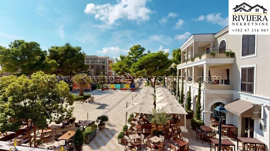 Prodaja, jednosoban stan, 48m², Luštica, Herceg Novi