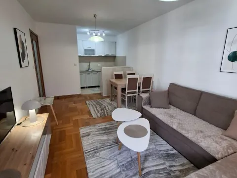 Izdavanje, jednosoban stan, 50m², Stari Aerodrom, Podgorica
