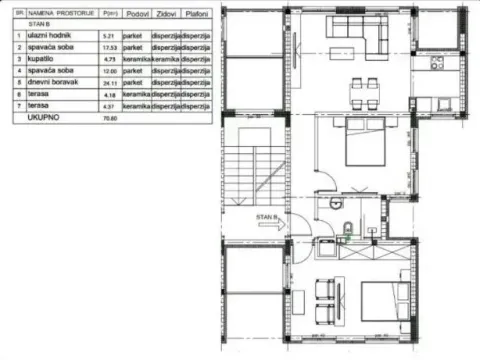 Prodaja, trosoban stan, 70m², Ledine, Beograd - image 9
