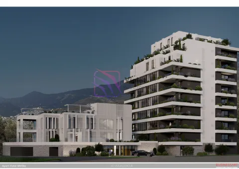 Spoljašnji izgled moderne stambene zgrade sa terasama i pejzažnim uređenjem. - image 14