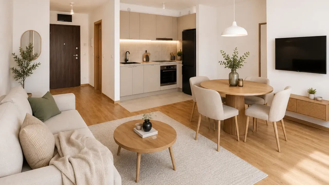 Sale, studio apartment, 27m², Stari Aerodrom, Podgorica