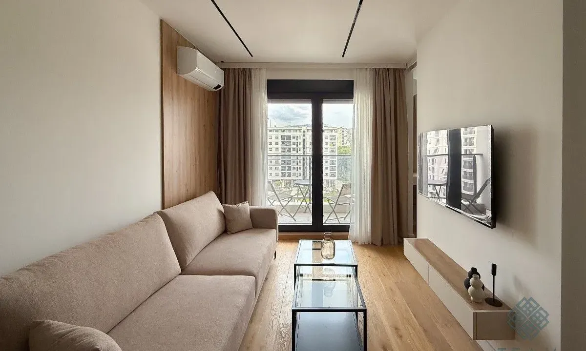 Rent, one bedroom apartment, 44m², Tološka šuma, Podgorica