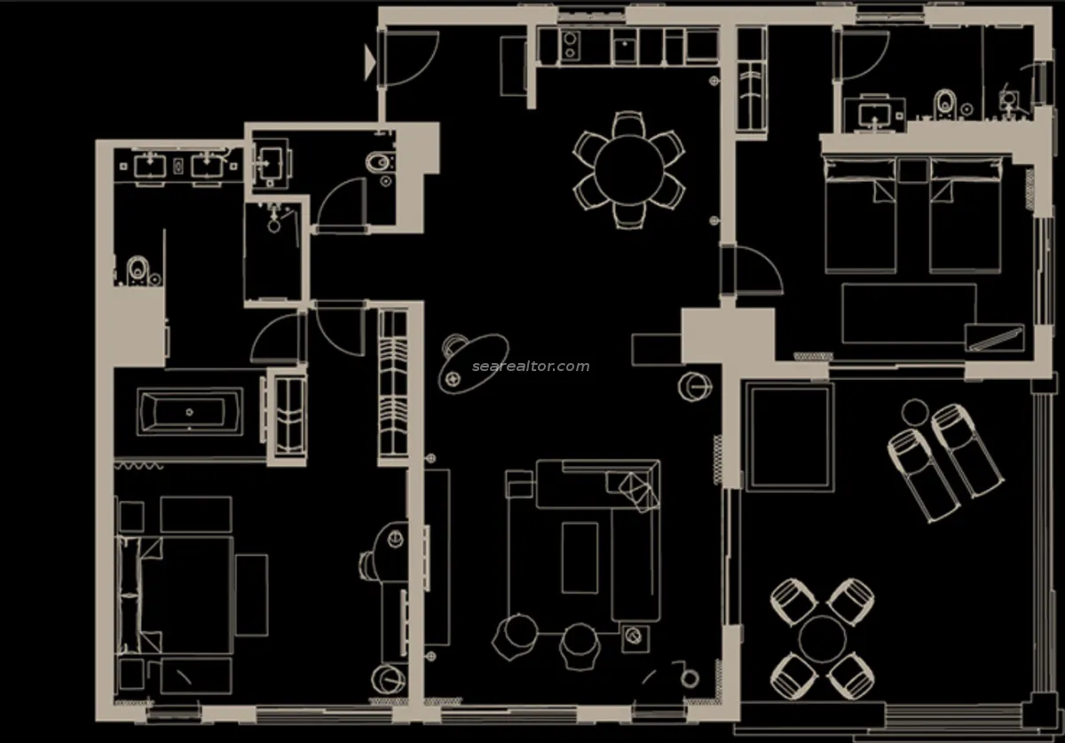 Prodaja, dvosoban stan, 165m², Luštica Bay, Tivat