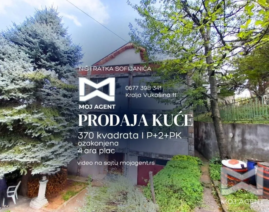 Sale, house, 370m², Palilula, Niš