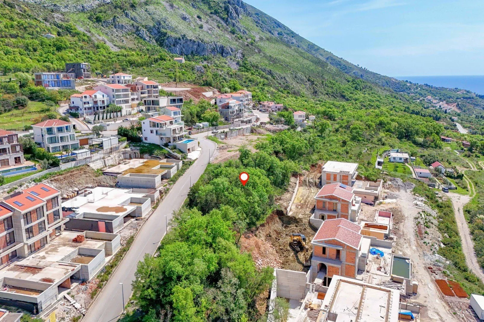 Prodaja, plac, 3563m², Blizikuće, Budva