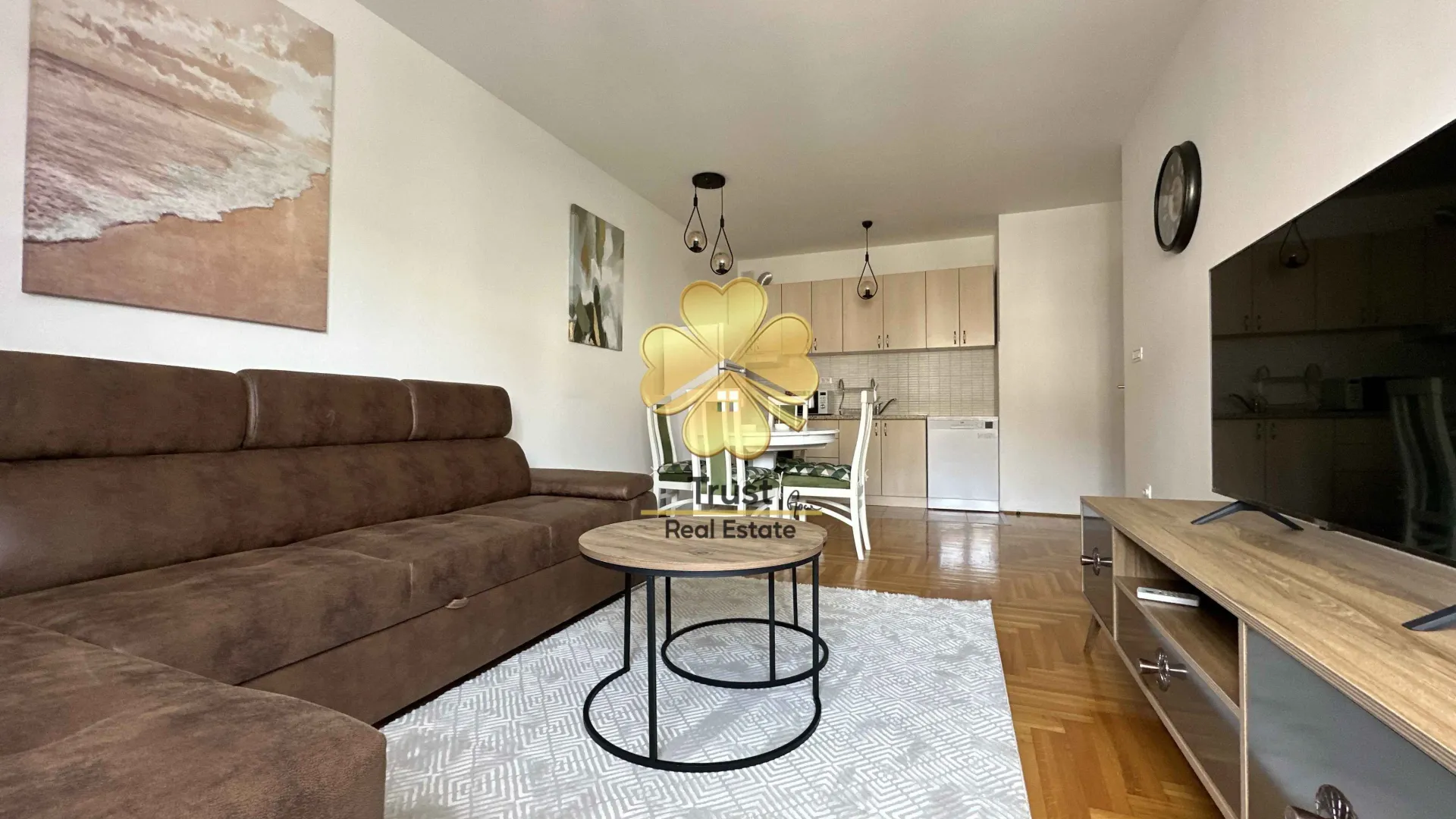 Rent, one bedroom apartment, 45m², Tuški Put, Podgorica