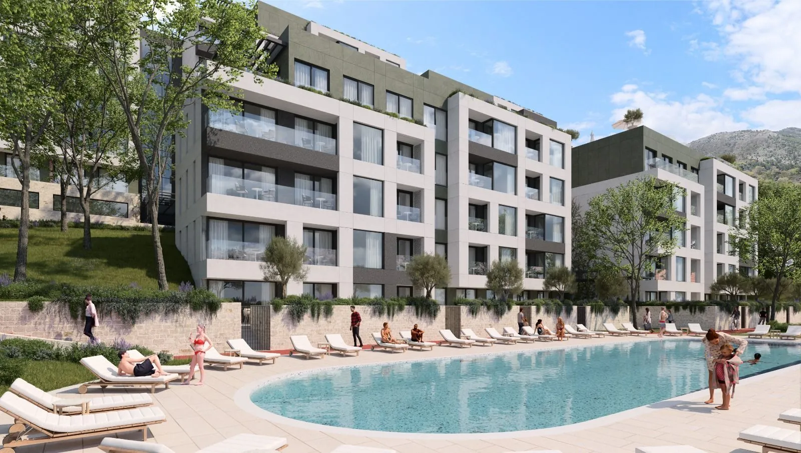 Sale, one bedroom apartment, 59m², Mrčevac, Tivat
