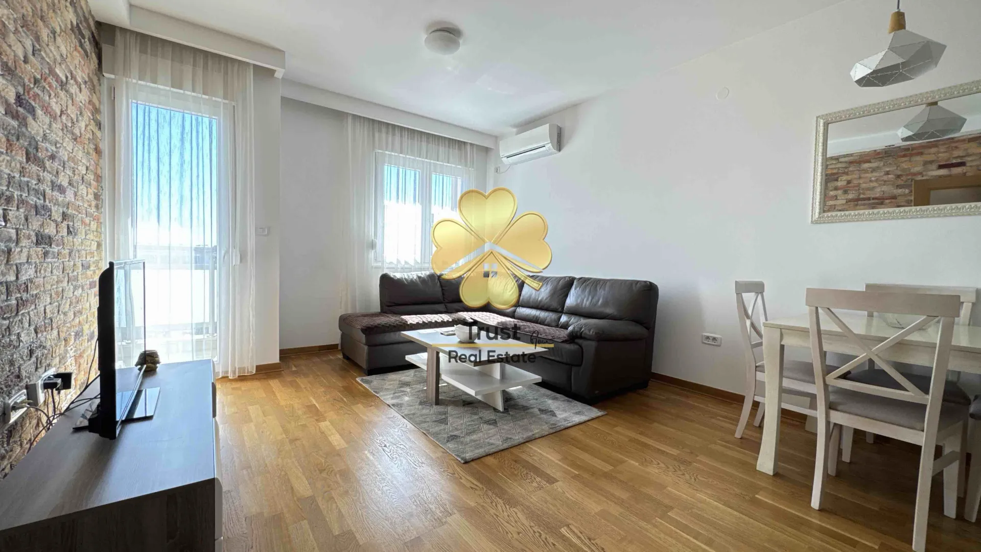 Rent, one bedroom apartment, 45m², City Kvart, Podgorica