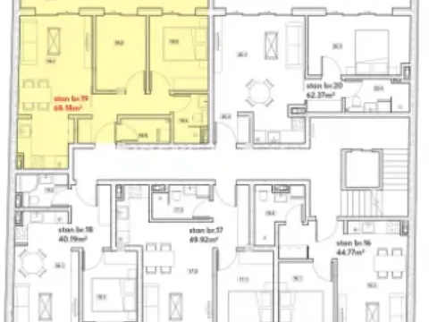 Sale, three bedroom apartment, 68m², Pančevo, Srbija - image 5