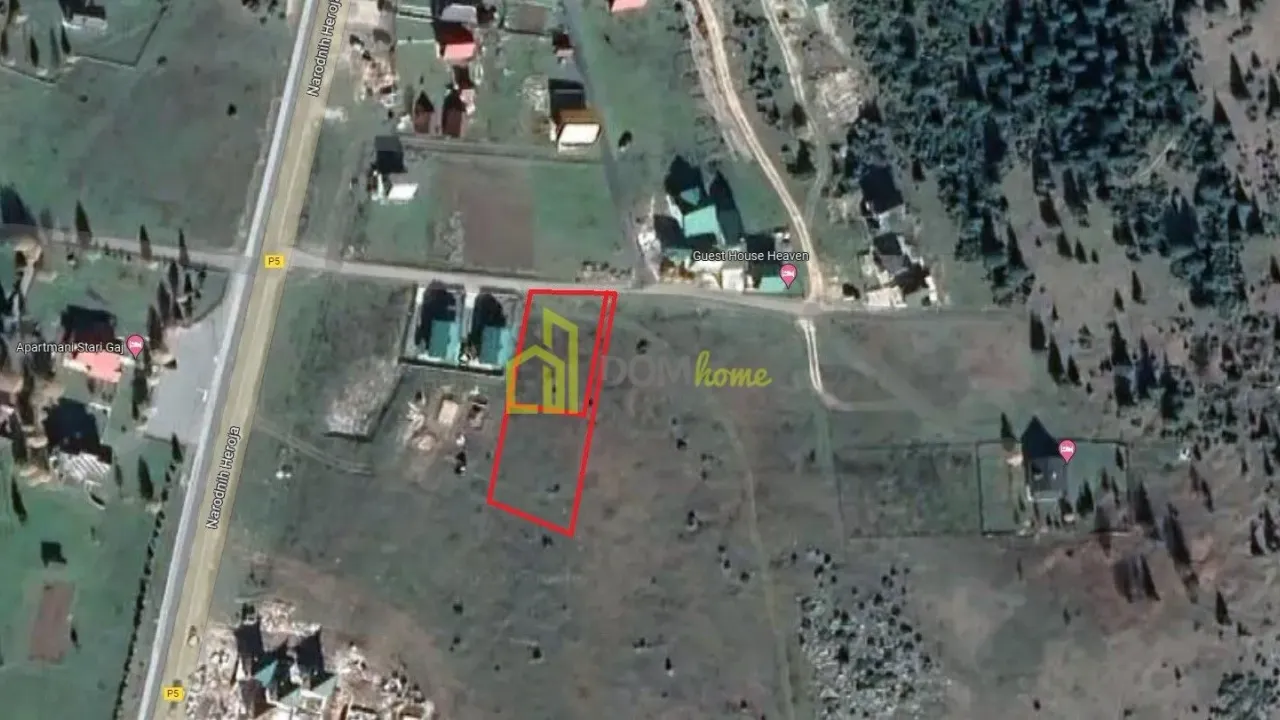 Prodaja, plac, 1825m², Žabljak, Crna Gora