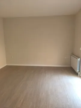 Empty room with laminate flooring and radiator. - image 10