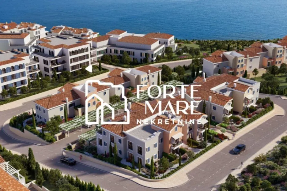 Prodaja, jednosoban stan, 59m², Luštica Bay, Tivat