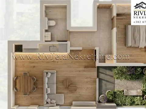 Prodaja, jednosoban stan, 51m², Dobrota, Kotor - image 7