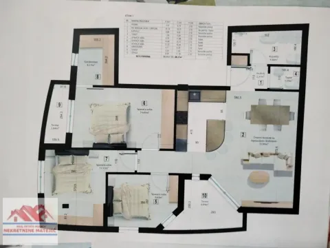 Sale, four bedroom apartment, 90m², Centar, Kragujevac - image 1