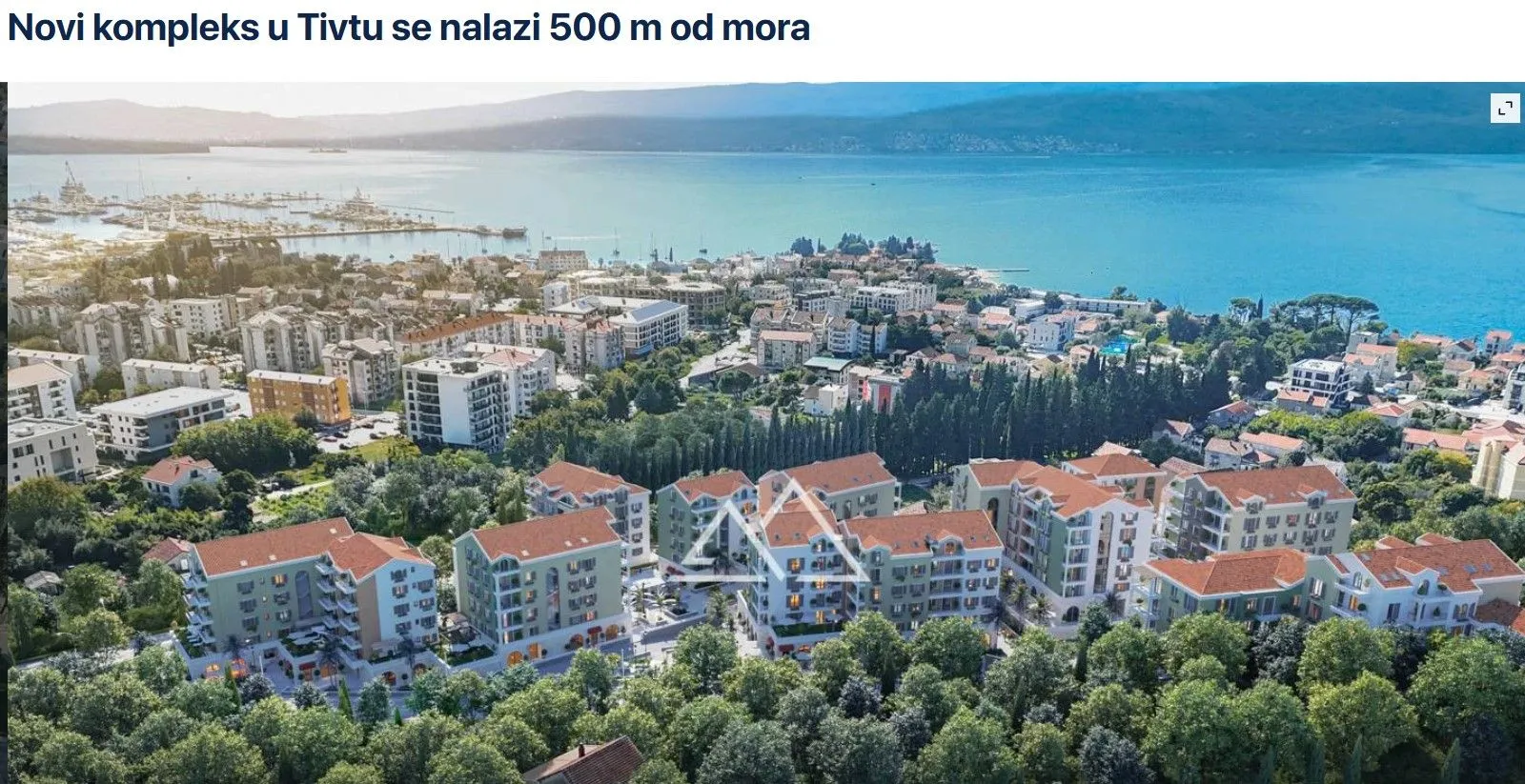 Prodaja, jednosoban stan, 48m², Seljanovo, Tivat
